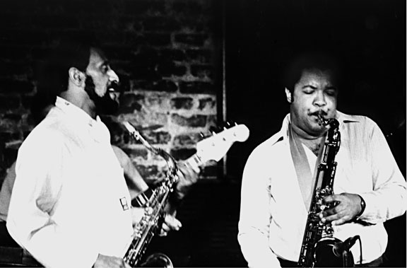 Sonny Rollins and Ron Holloway at Blues Alley